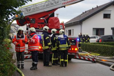 Dornhan: Dachstuhlbrand Nach Blitzeinschlag 